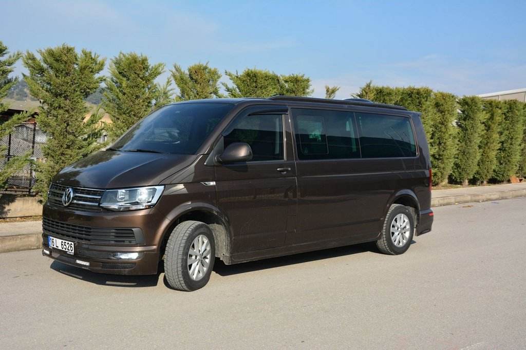 Cover on the front bumper Sport 2-LED 2015-2018 (for painting) for Volkswagen T6 - Reelken Auto