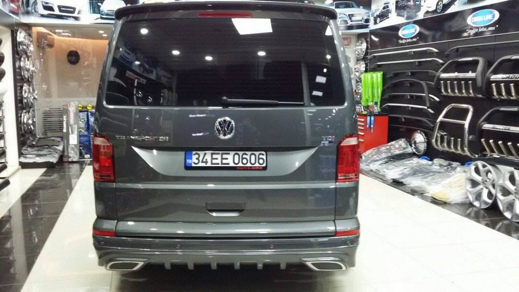 Rear bumper AMG-style (paintable) for Volkswagen T6 - Reelken Auto