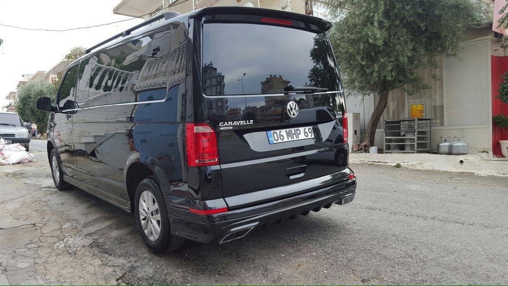 Rear bumper cover AMG-style (primed for painting) for Volkswagen T6 2015-2024 - image 5