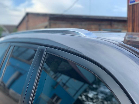 Gray railings 2008-2015. (Lexus-design 2018, 2 pcs) for Toyota Land Cruiser 200 - Reelken Auto