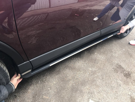 Side Steps OEM V3 (2016-2018, 2 pcs, Aluminum) for Toyota Rav 4 2013-2018 - image 2