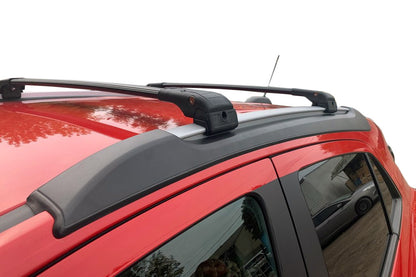 Roof rack (cross bars) for integrated roof rails lockable WingCarrier V2 (2 pcs) for Opel Mokka 2012-2021 - image 17