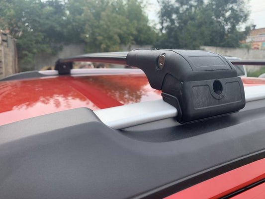 Roof rack (cross bars) for integrated roof rails lockable WingCarrier V2 (2 pcs) for Opel Mokka 2012-2021 - image 2
