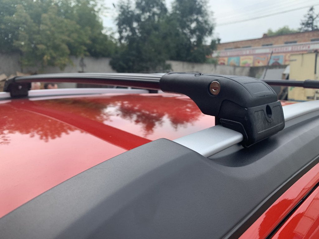 Roof rack (cross bars) for integrated roof rails lockable WingCarrier V2 (2 pcs) for Opel Mokka 2012-2021 - image 18
