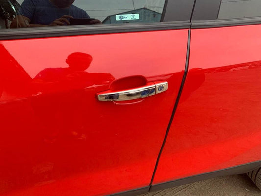 Covers for handles NARROW (4 pcs., Stainless., Omsa) for Chevrolet Captiva 2006-2019 - Reelken Auto