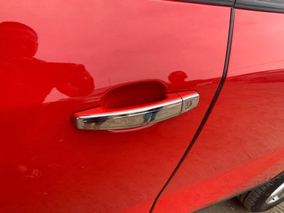Covers for handles NARROW (4 pcs., Stainless., Omsa) for Chevrolet Aveo T300 2011-2020 - Reelken Auto