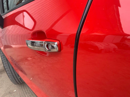 Chrome Door Handle Covers SLIM (4 pcs, Stainless Steel, Omsa) for Opel Astra H 2004-2013 - image 6