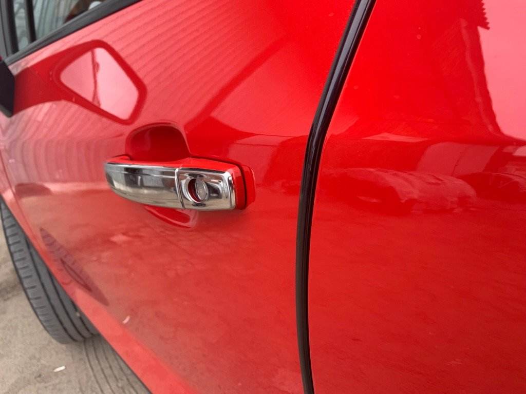 Covers for handles NARROW (4 pcs., Stainless., Omsa) for Chevrolet Aveo T300 2011-2020 - Reelken Auto