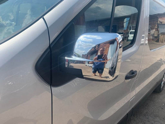 Lining the mirrors (2 pieces, plastic) for Opel Vivaro 2015-2019 - Reelken Auto
