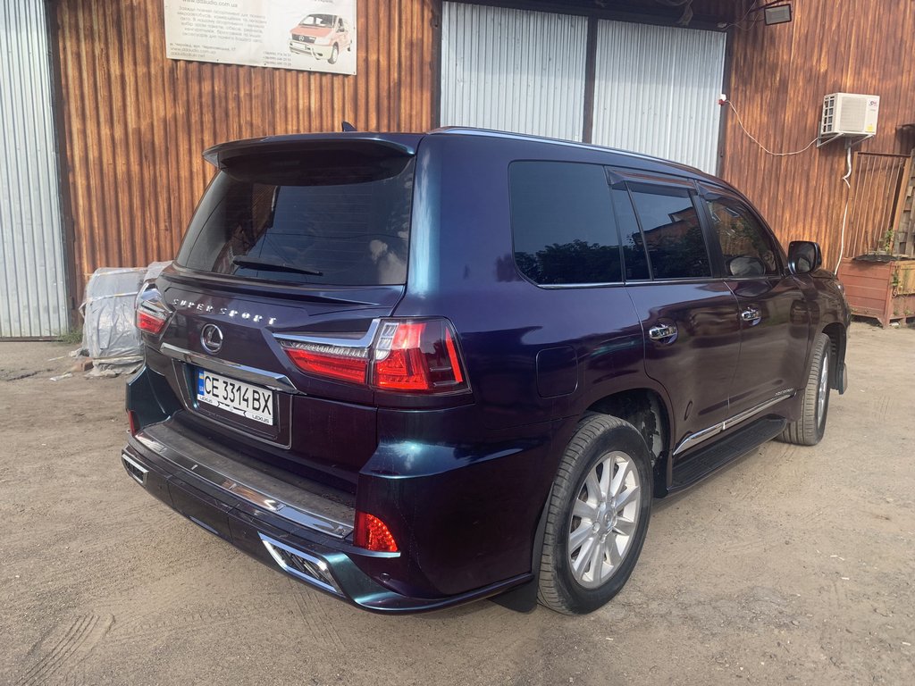 Body Kit Set (TRD Sport 2017-2020) for Lexus LX570/450d 2008-2022 - image 13