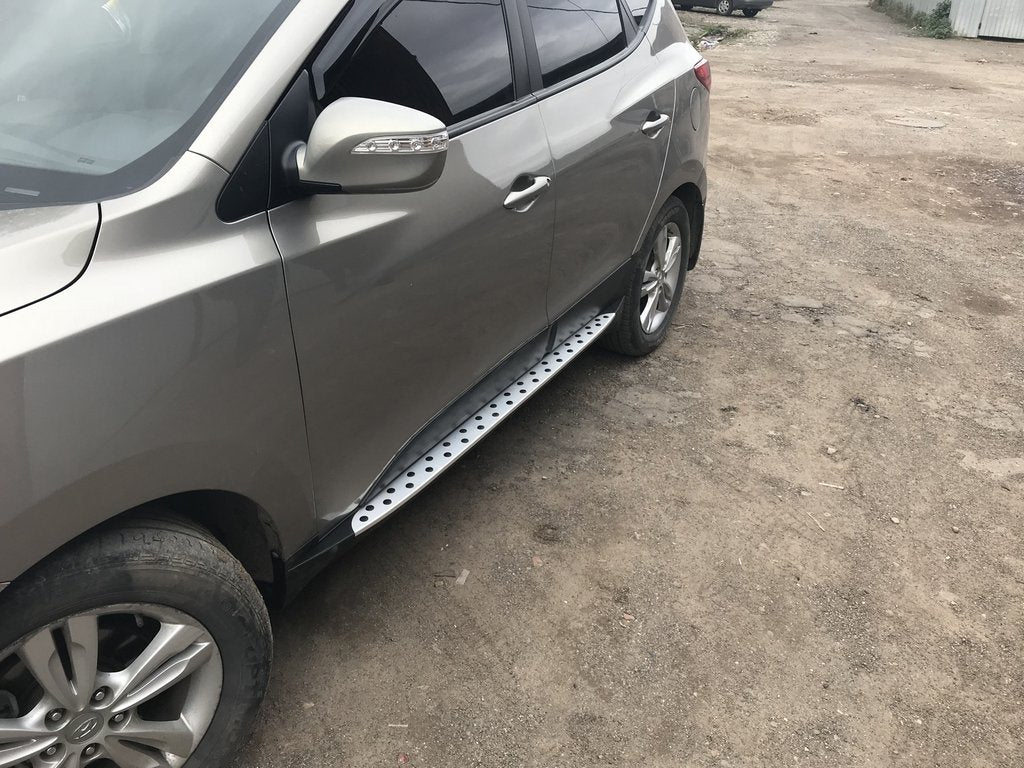 Side Steps Niken-BMW-Style (2 pcs, plastic) for Hyundai IX-35 2010-2015 - image 2