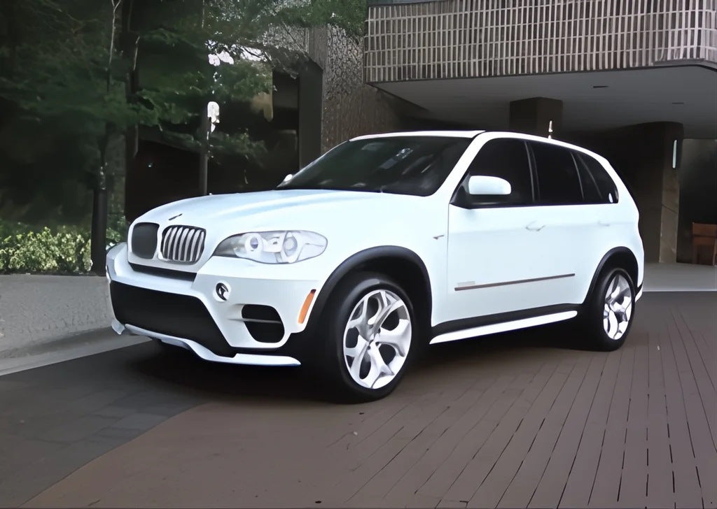 Front bumper cover (2010-2013, ready to paint) for BMW X5 E-70 2007-2013 - image 3