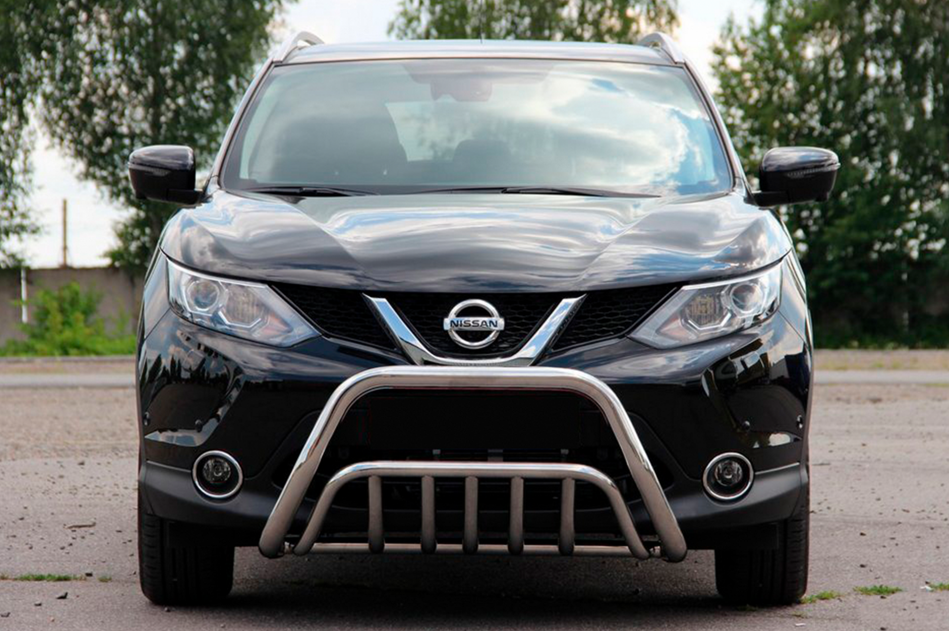 Bull Bar WT002 (Stainless Steel) for Nissan Qashqai 2014-2021 - image 1