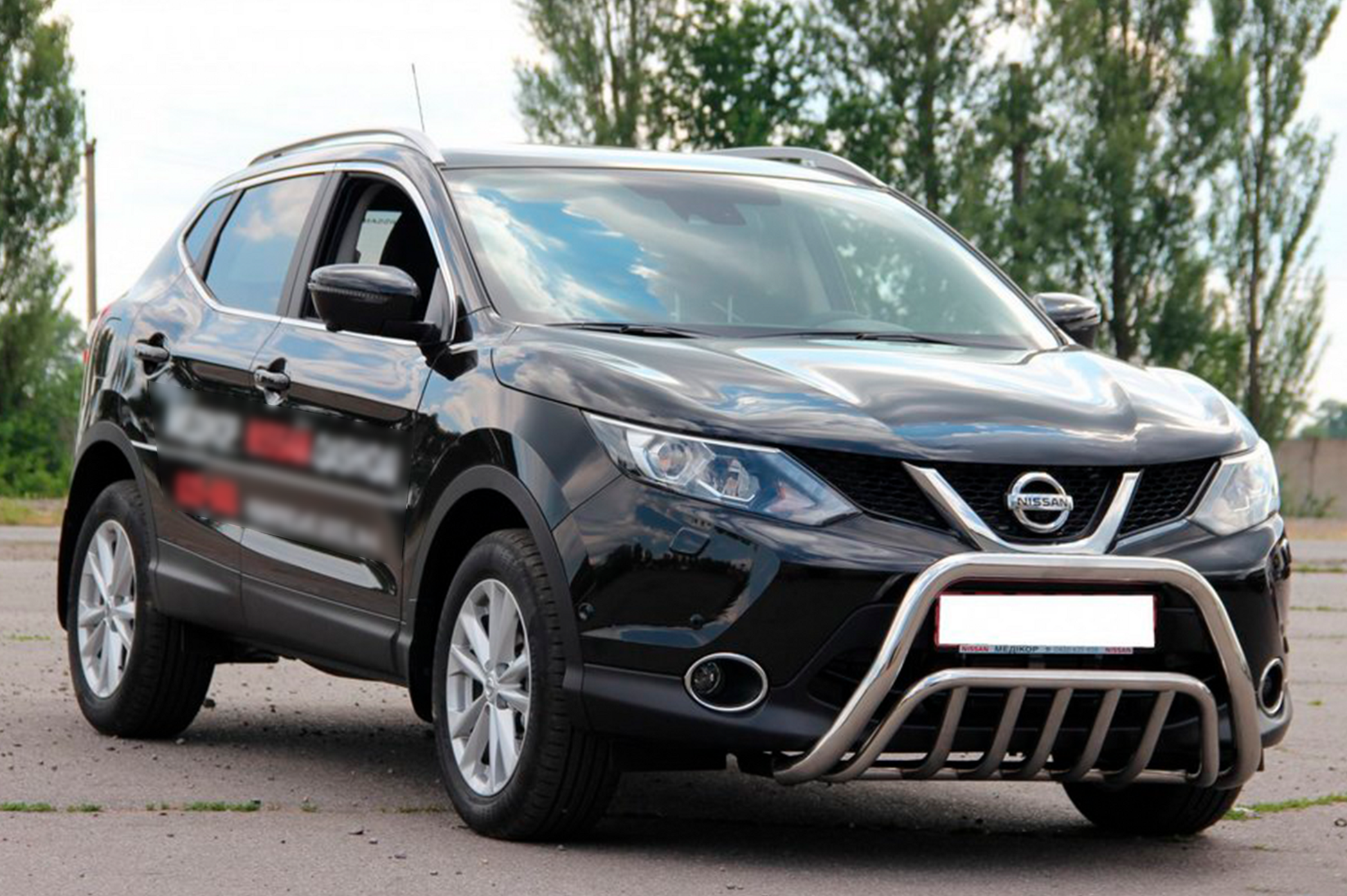 Bull Bar WT002 (Stainless Steel) for Nissan Qashqai 2014-2021 - image 3