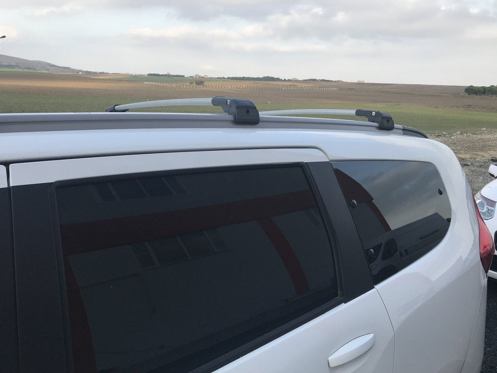Roof rack (cross bars) for integrated roof rails lockable WingCarrier V2 (2 pcs) for Renault Lodgy 2013-2022 - image 20
