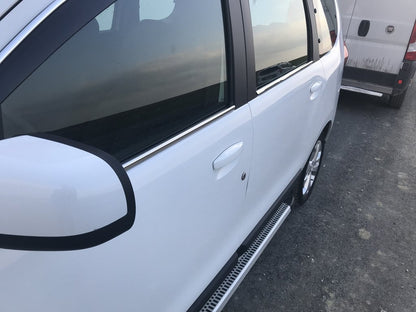 Window Trim Stainless Steel (4 pcs) for Renault Lodgy 2013-2022 - image 1