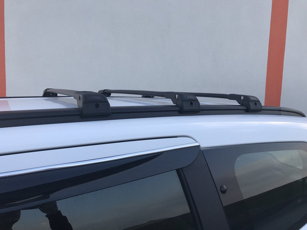 Roof rack (cross bars) for integrated roof rails lockable WingCarrier V2 (2 pcs) for Dacia Lodgy 2012-2022 - image 23