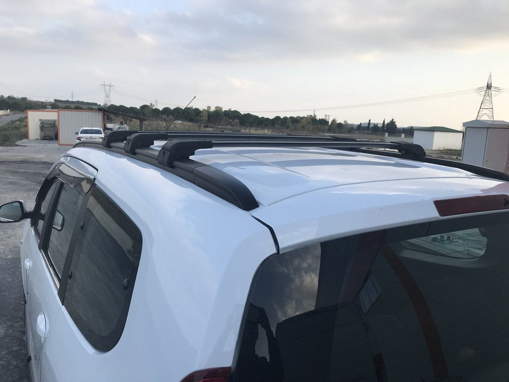 Roof rack (cross bars) for integrated roof rails lockable WingCarrier V2 (2 pcs) for Dacia Lodgy 2012-2022 - image 26