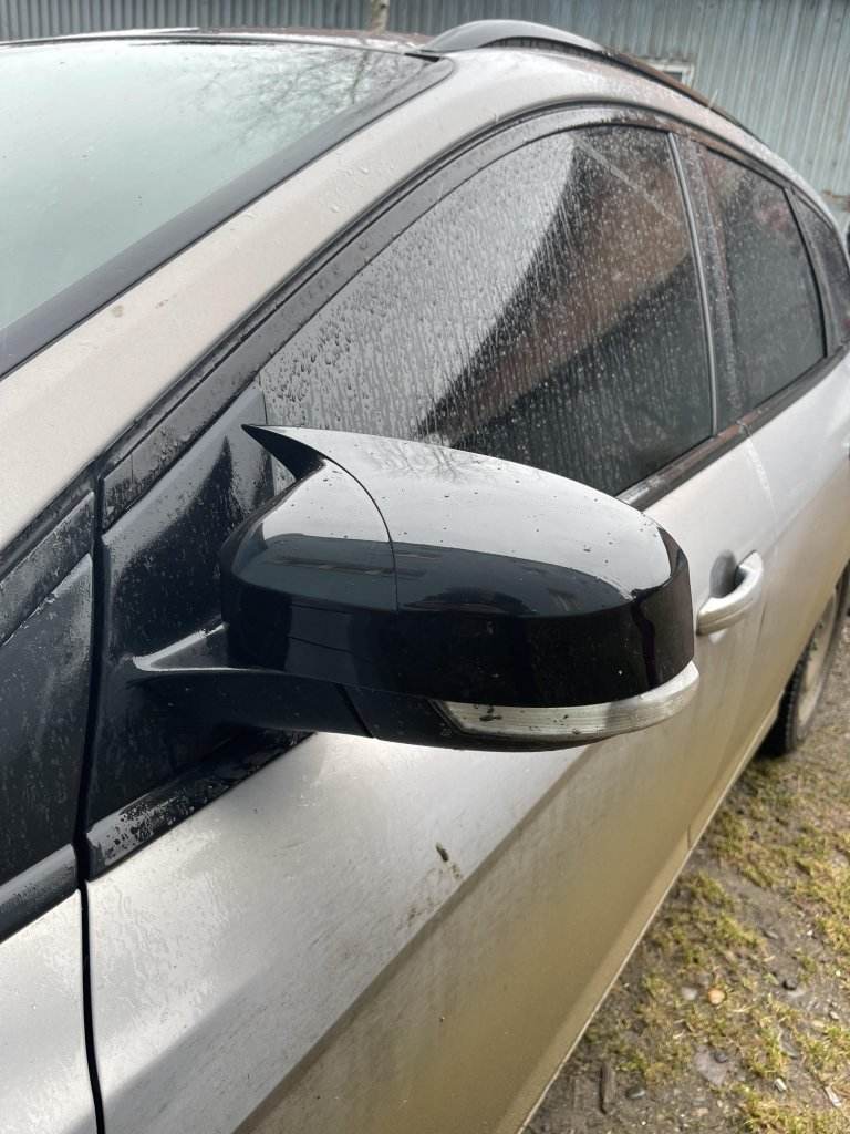 BMW-Style mirror covers (2010-2014, 2 pcs) for Ford Mondeo 2008-2014 - Reelken Auto