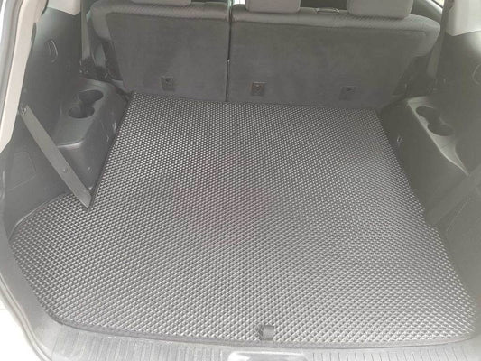 EVA trunk mat (large, black) for Toyota Highlander 2013-2019 - Reelken Auto