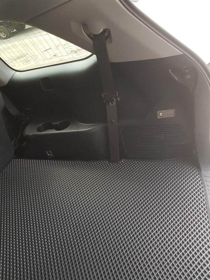 EVA trunk mat (large, black) for Toyota Highlander 2013-2019 - Reelken Auto