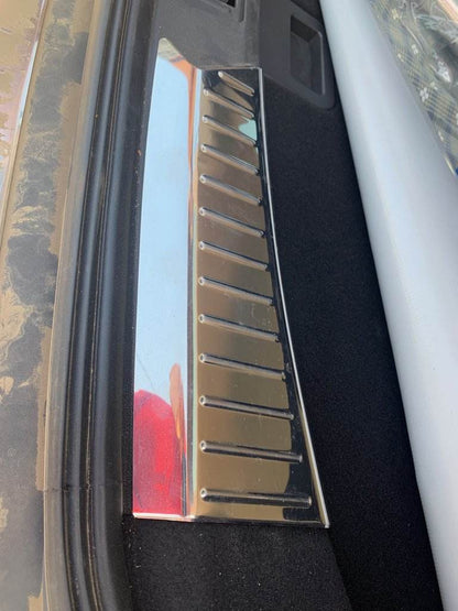 Cover on the threshold of the trunk 2013-2016 (2 parts, stainless steel) for Ford Kuga/Escape 2013-2019 - Reelken Auto