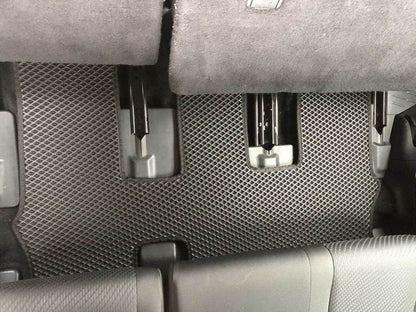 EVA mats (3 rows, black) for Toyota Highlander 2013-2019 - Reelken Auto