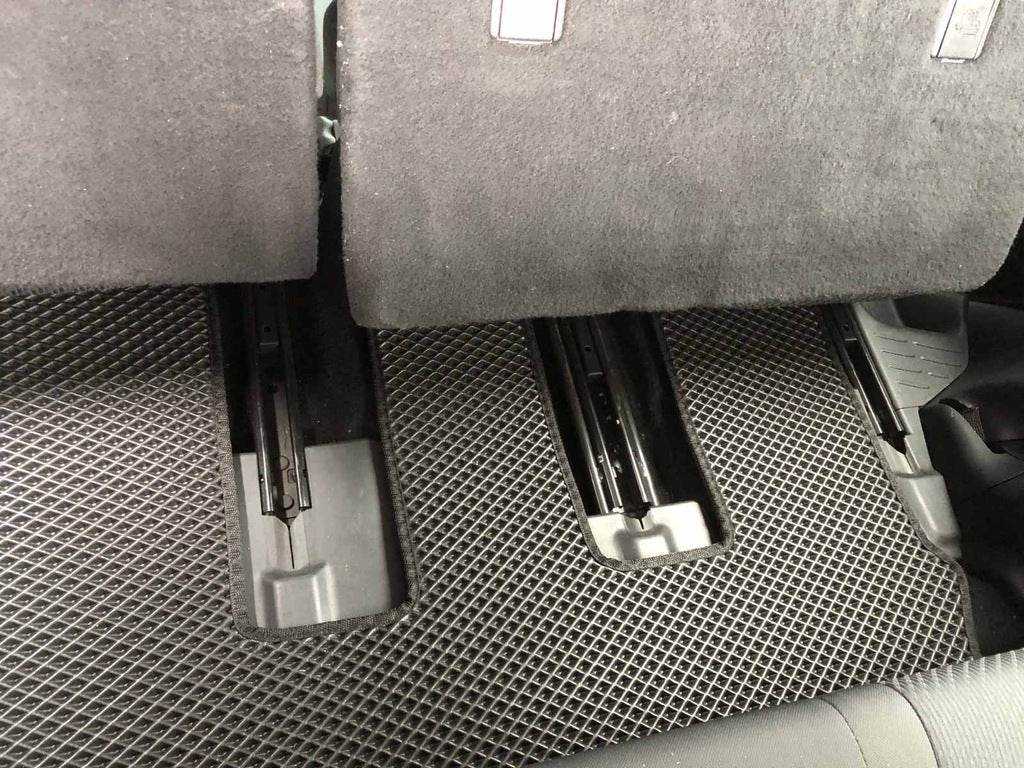 EVA mats (3 rows, black) for Toyota Highlander 2013-2019 - Reelken Auto