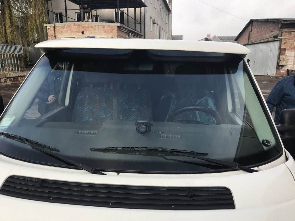 Visor (glued, for painting) for Volkswagen T4 Caravelle/Multivan - Reelken Auto