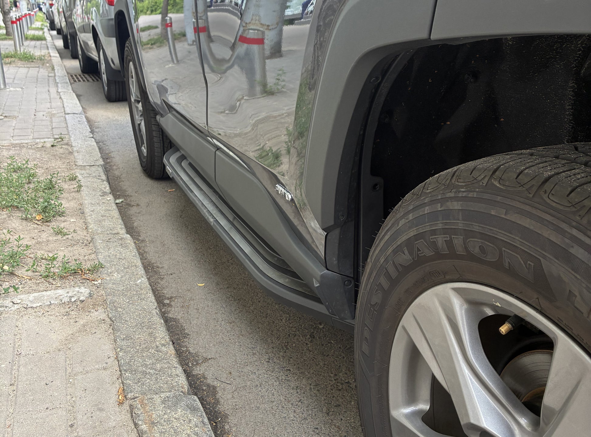 Side Steps OEM V2B (2 pcs, Aluminum) for Toyota Rav 4 2019- - image 5