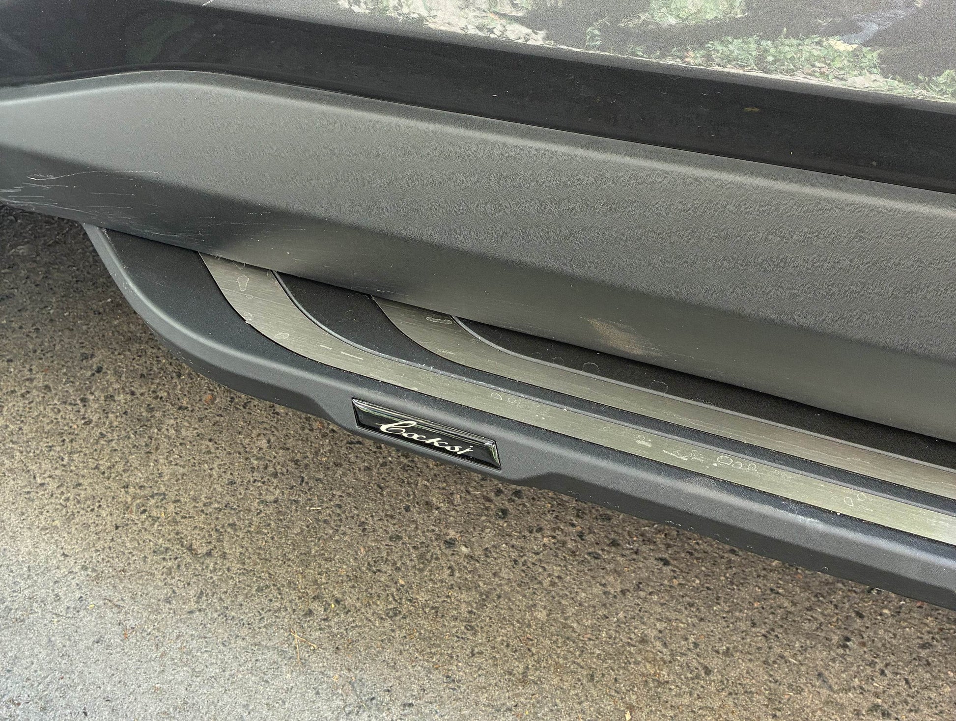 Side sills OEM V2B (2 pieces, aluminum) for Toyota Rav 4 2019- - Reelken Auto