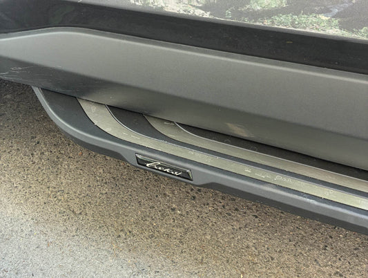 Side sills OEM V2B (2 pieces, aluminum) for Toyota Rav 4 2019- - Reelken Auto