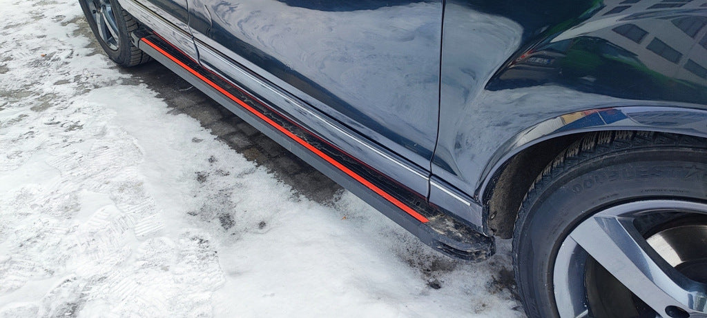 Side Steps Maya Red (2 pcs, Aluminum) for Audi Q7 2005-2015 - image 1