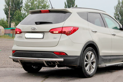 Rear Bar AK002 (Stainless Steel) for Hyundai Santa Fe 3 2012-2018 - image 2