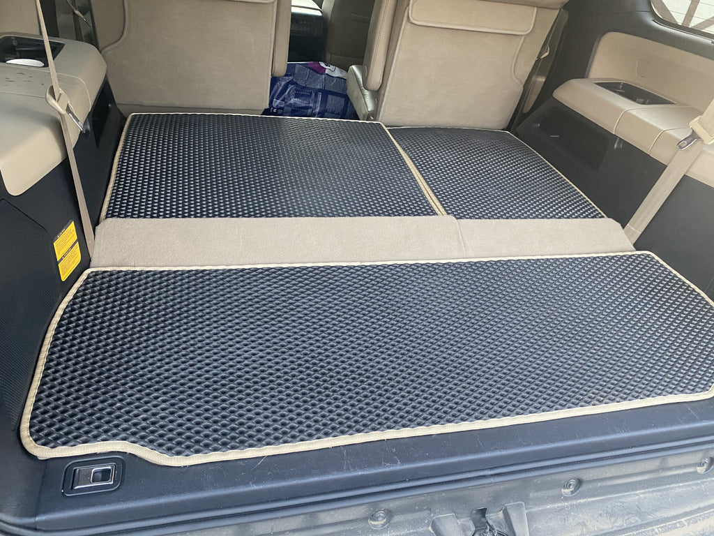 Trunk mat (EVA, black) for Toyota Sequoia 2007-2022 - image 4