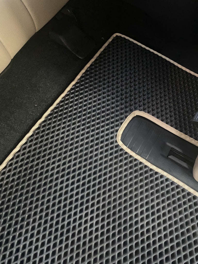 Polyurethane Floor Mats 3 Rows (EVA, Black) for Toyota Sequoia 2007-2022 - image 3