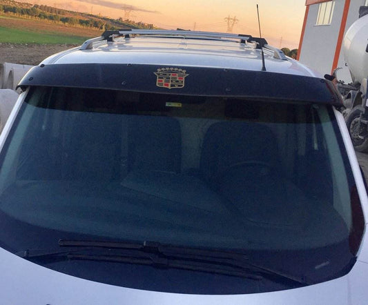 The visor on the windshield (on the brackets) for Ford Custom 2013-2022 - Reelken Auto