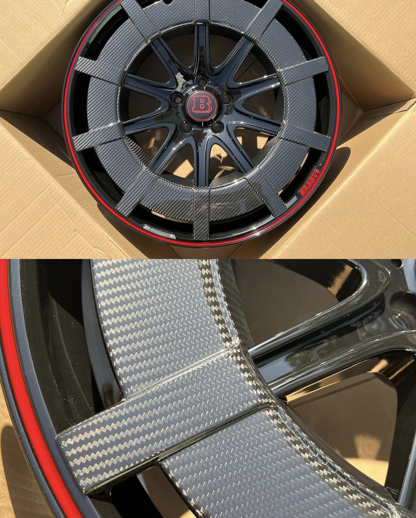 Forged Aluminum and Carbon Wheels G900 (R24, Set of 4) for Mercedes G сlass W463 2018-2024 - image 17