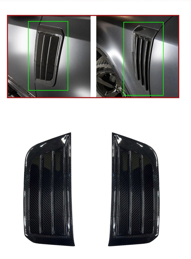 Carbon fender vent covers (2 pcs) for Land Rover Defender 2019- - image 1