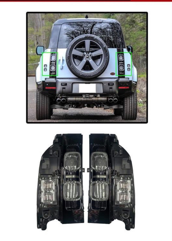 LED Tail Lights (2 pcs) for Land Rover Defender 2019- - image 1