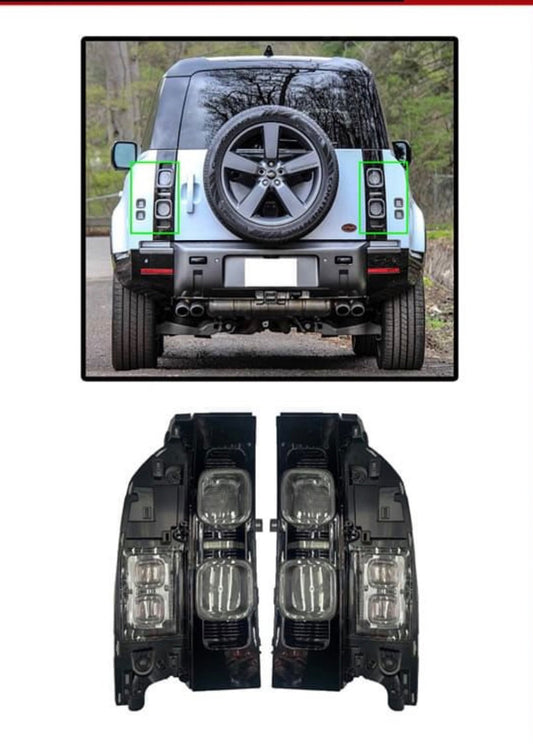 LED Tail Lights (2 pcs) for Land Rover Defender 2019- - image 1