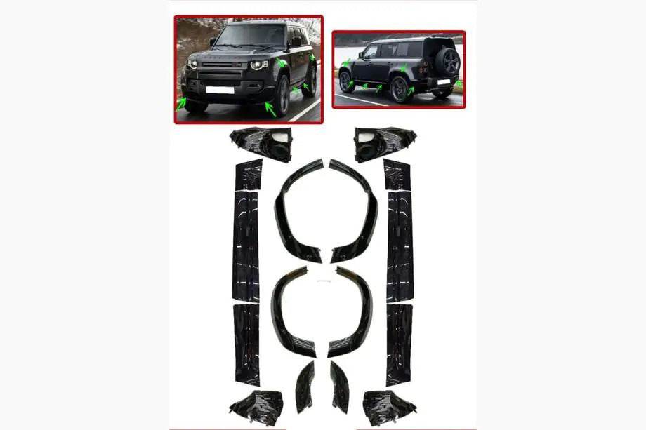 A set of arch expanders and overlays for Land Rover Defender 2019↗︎ - Reelken Auto