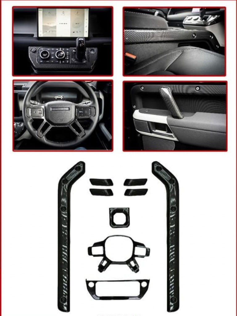 Carbon Interior Trim for Land Rover Defender 2019- - image 1