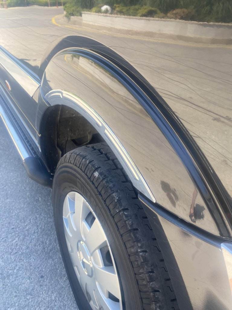 Lining the narrow arches (4 pieces, stainless steel) for Volkswagen Crafter 2006-2016 - Reelken Auto