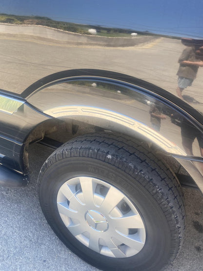 Narrow Stainless Steel Fender Trims (4 pcs) for Volkswagen Crafter 2006-2016 - image 8