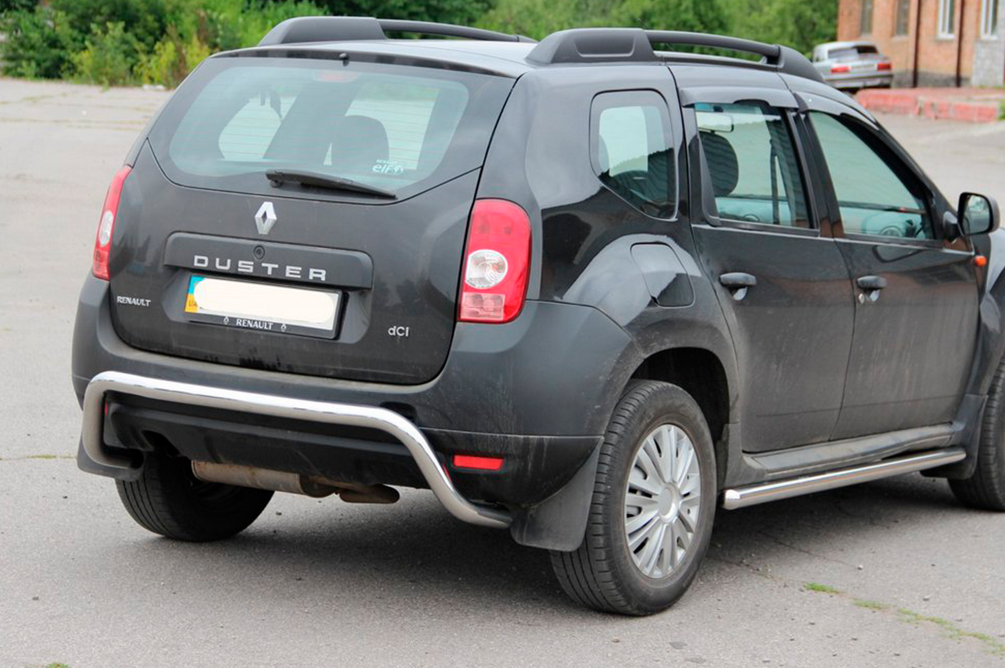 Rear roll bar bracket (stainless steel) for Dacia Duster 2008-2018 - image 1