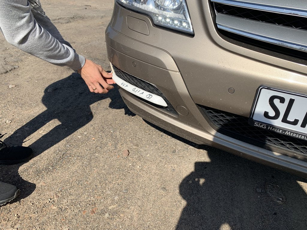 Bumper eyelids (primed for painting) for Mercedes Viano 2004-2014 - image 2