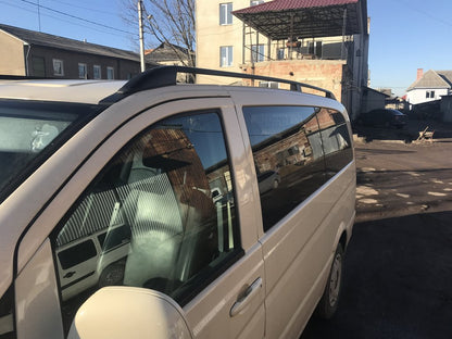 Black Roof Rails Skyport (Solid Metal) for Mercedes Viano 2004-2014 - image 25