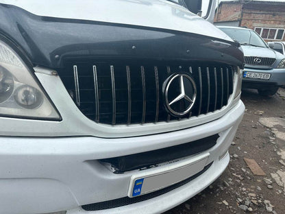 GT Panamericana Chrome Front Grille (2006-2013) for Mercedes Sprinter W906 2006-2018 - Reelken Auto
