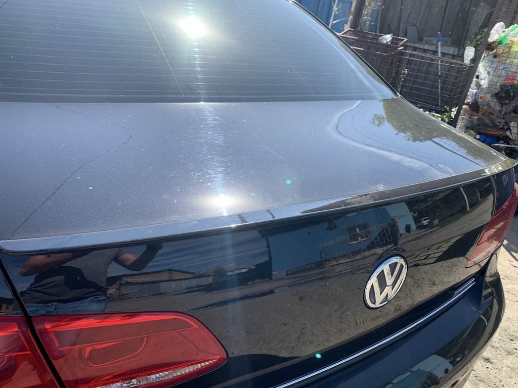 Meliset spoiler (for painting, for EU) for Volkswagen Passat B7 2012-2015 - Reelken Auto